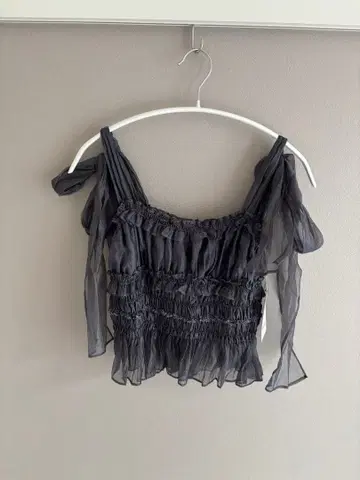 SNIDEL 프릴 뷔스티에 택 포함 새상품