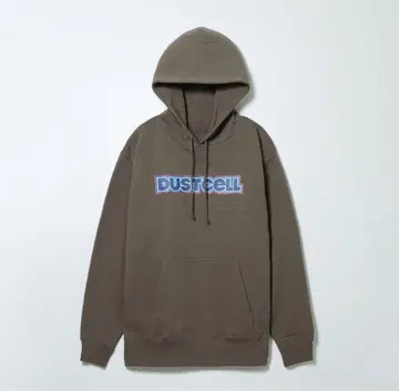 DUSTCELL 그라데이션 로고 후드티 XL