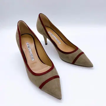 컨디션 최상 PELLICO 펠리코 파이핑 하이힐 이탈리아제