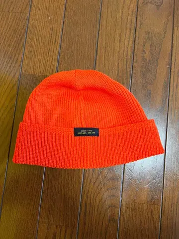 DEHEN 디엔 니트 모자 오렌지 USA제 미사용 새상품