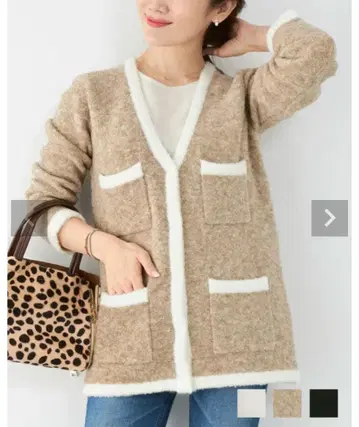 새상품 liala x pg 부클레 가디건 니트 M anuans 아나이