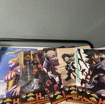 히로아카 제일복권 H상 클리어 포스터 6장 세트