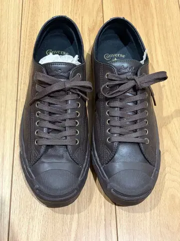 레어 Converse 컨버스 잭퍼셀 레더 스니커즈 천연 가죽