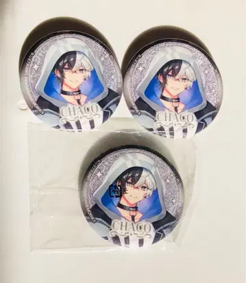 플라메모 차코 캔뱃지 글리터