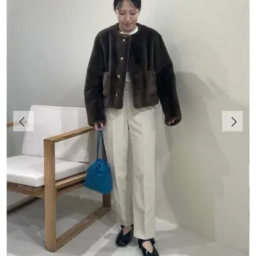 미라 오펜 4 사이즈 센터 프레스 테이퍼드 팬츠