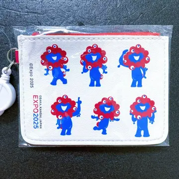 오사카 간사이 박람회 미야쿠미야쿠 낚시릴 부착 패스 케이스