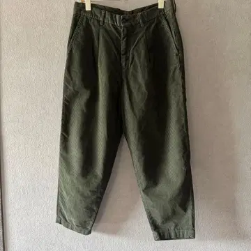 RICCARDO METHA 리카르도메사 1 플리츠 코듀로이 팬츠