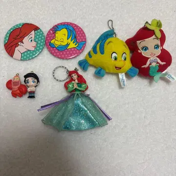 인어공주 아리엘 키링 세트