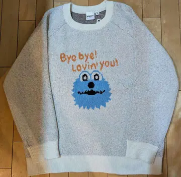 [ gu ] 오버 사이즈 니트 풀오버 퍼펫 순순