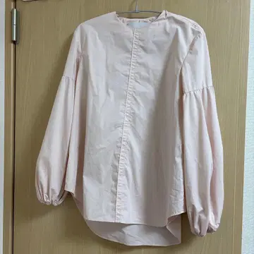 St.cecilia 가리쉬 파프리카 블라우스 핑크