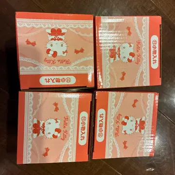 헬로키티 소품함 4개 세트