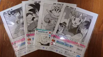 드래곤볼 클리어 파일 시계 부품 스티커