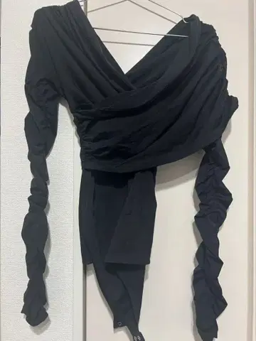 FETICO JERSEY GATHERED BODYSUIT