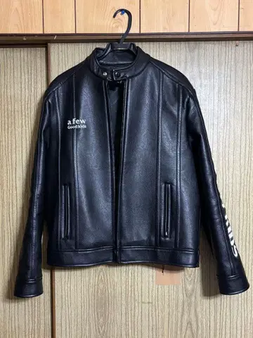 a few good kids 블랙 가죽 자켓 S 사이즈