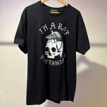 하이스타 I'm a Rat 셔츠 L 사이즈 블랙