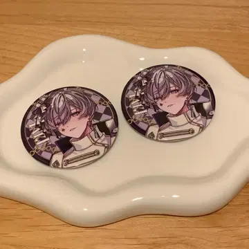 기사X 타케야키 쇼 캔뱃지