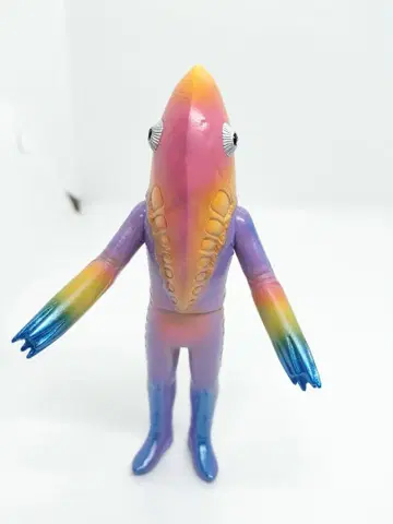 울트라맨 소프트 비닐 메트론 외계인 재도색