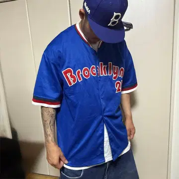 90s 00s HipHop 브루클린 게임 셔츠