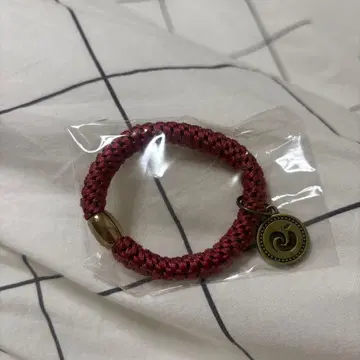 Mrs. GREEN APPLE 코인 헤어 타이 빨간색 1개