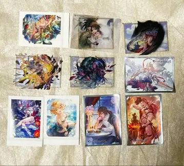 그랑블루 판타지 클리어 카드 파샤코레 슬리브 묶음 판매