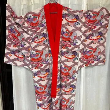 오키나와 류큐 무용 의상 빙가타 우치카케