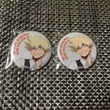 나의 히어로 아카데미아 히로빌라 페스티벌 글리터 캔뱃지 바쿠고 카츠키