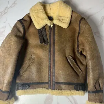 인기 AVIREX USA TYPE B-3 플라이트 자켓 무스탕 XL