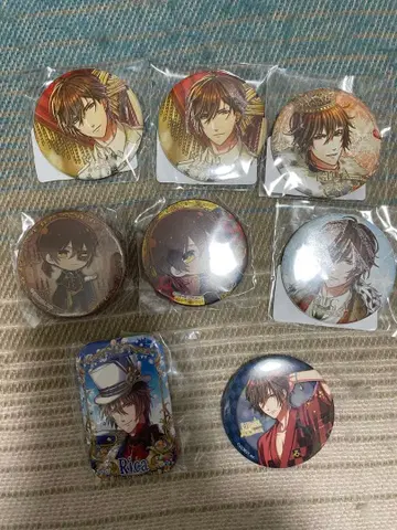 꿈 왕국과 잠자는 100명의 왕자님 꿈100 캔뱃지 리카