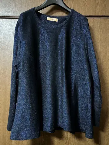 [ 새상품급 ] 마리게 퍼 에프데 빅 사이즈 15호 라메 믹스 니트