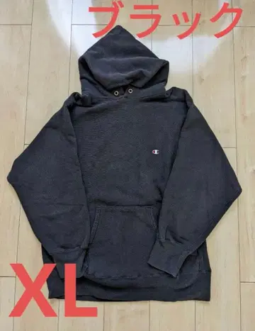 Champion 리버스 위브 80's 블랙