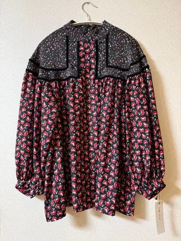 SUMi STYLE 꽃무늬 긴팔 블라우스