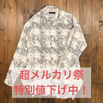 토네이도 마트 섀도우 하운드 투스 롱 셔츠 y2k archive