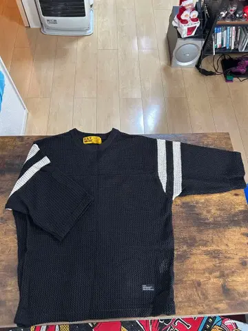 F.A.T. 메쉬 니트 풋볼 셔츠 새상품 블랙 M