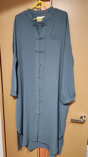 nO'rLABEL 차이나 버튼 셔츠 원피스