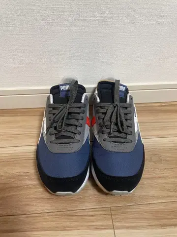 PUMA 스니커즈 네이비/그레이/화이트 27cm