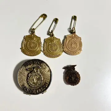 FFA 자켓 배지 5개