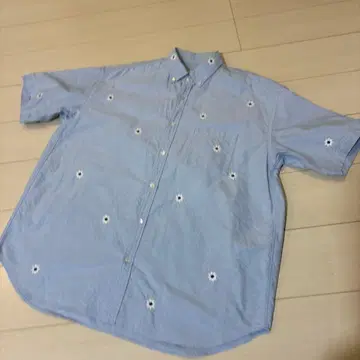 NICK GEAR 플라워 자수 셔츠