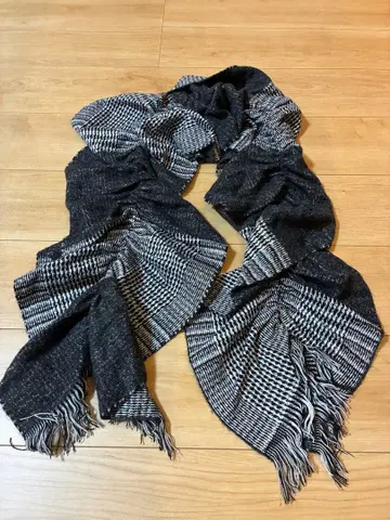 ATSUKO TAYAMA 체크 무늬 머플러