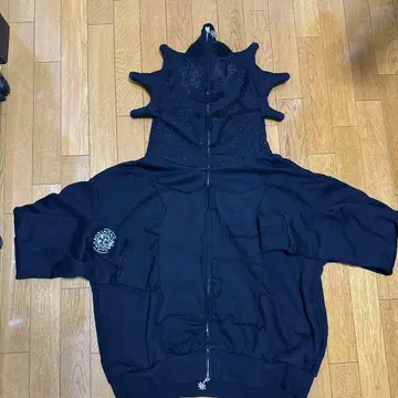 글로우갱 블랙 후드티