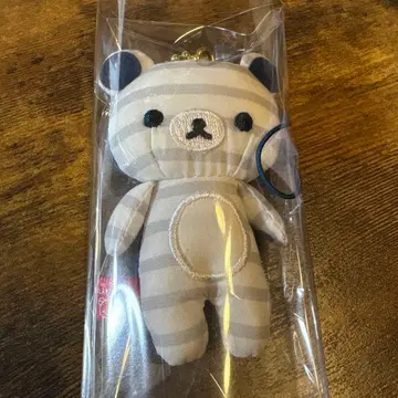 리락쿠마 스토어 한정판 보더 리락쿠마 핸드폰 클리너 봉제 인형