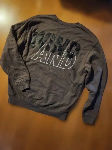 윈드앤씨 백 로고 브라운 트레이닝복 트레이닝복 새상품급 레어