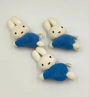 세키구치제 미피 봉제 인형 클립 3개 세트
