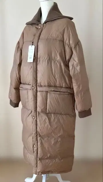 GYDA 롱 나일론 라이트 코트 택 포함 새상품