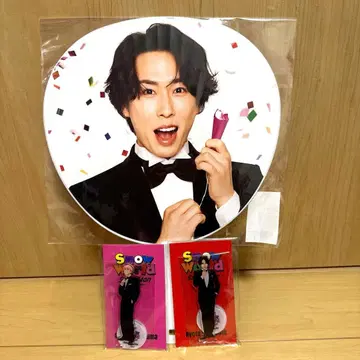 Snow World SnowMan 사쿠라다테 굿즈 3종 세트