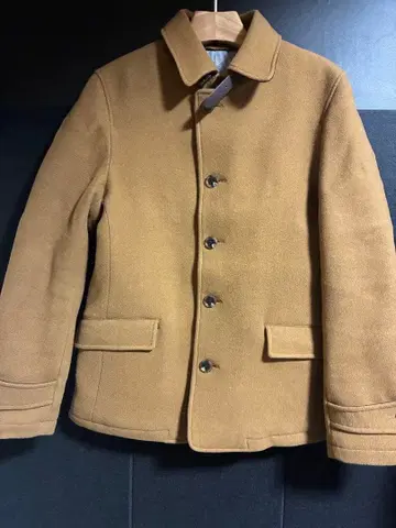 SHIPS 카멜 울 코트 L 사이즈