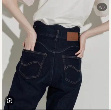 eaphi 구형 WAVE DESIGN HIGH WAIST DENIM