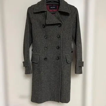 MACPHEE 그레이 피 코트 38