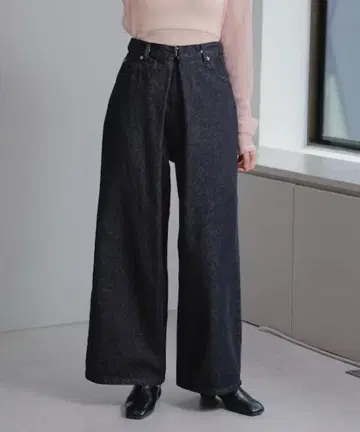 다크 데님 하이웨스트 Kastane 0size