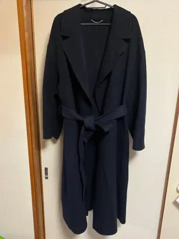 23구 울 롱 코트 벨트 포함