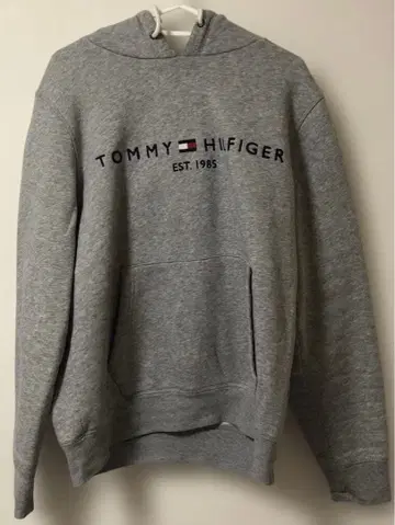 TOMMY HILFIGER 그레이 후드티 M 사이즈